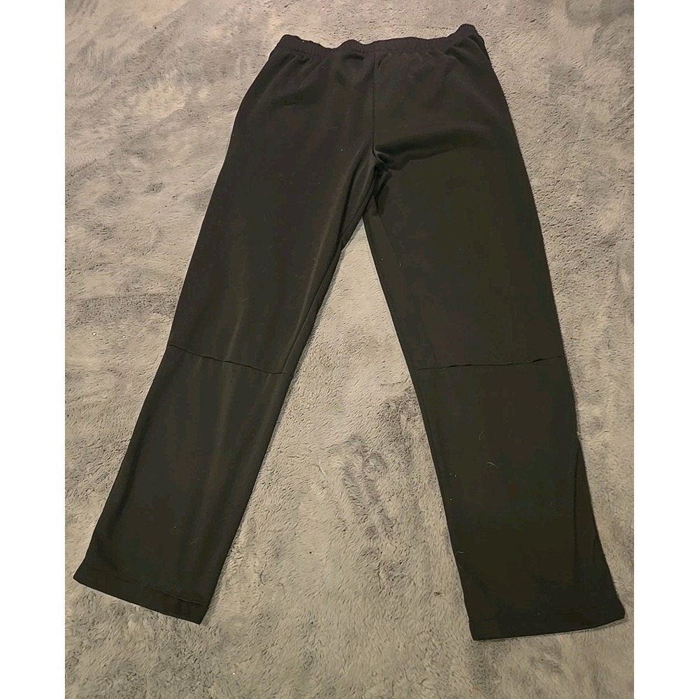 Nike Medium Joggers Men's Dri-FIT Black Sweatpants Lace Tie Swoosh Tappered - Picture 2 of 11